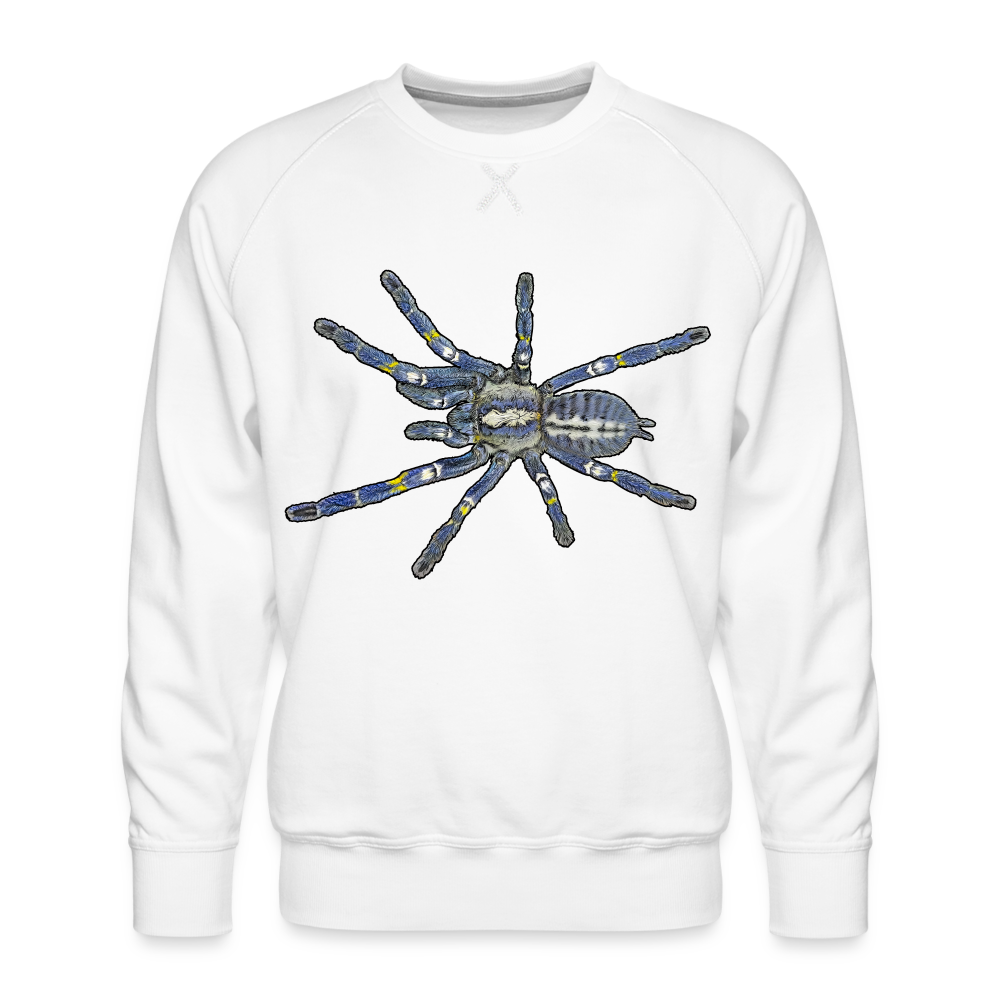 Männer Pullover Poecilotheria metallica - weiß