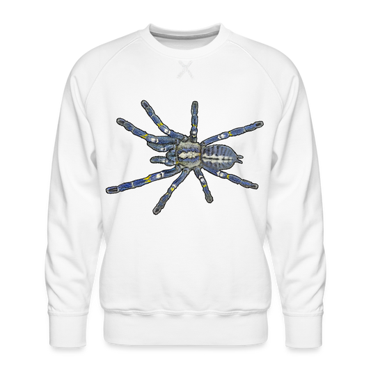 Männer Pullover Poecilotheria metallica - weiß