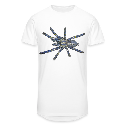 Männer Urban Longshirt Poecilotheria metallica - weiß