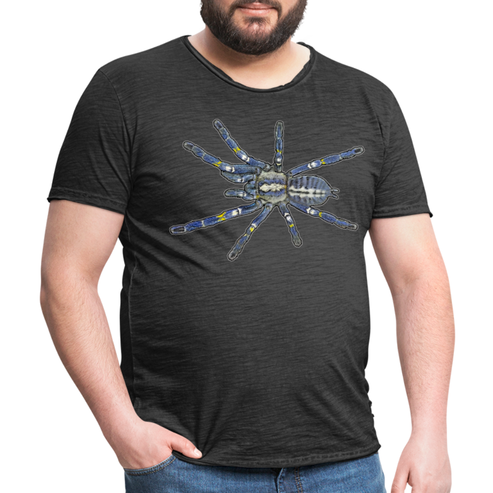 Männer Vintage T-Shirt Poecilotheria metallica - Vintage Schwarz