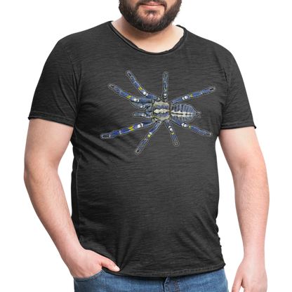 Männer Vintage T-Shirt Poecilotheria metallica - Vintage Schwarz