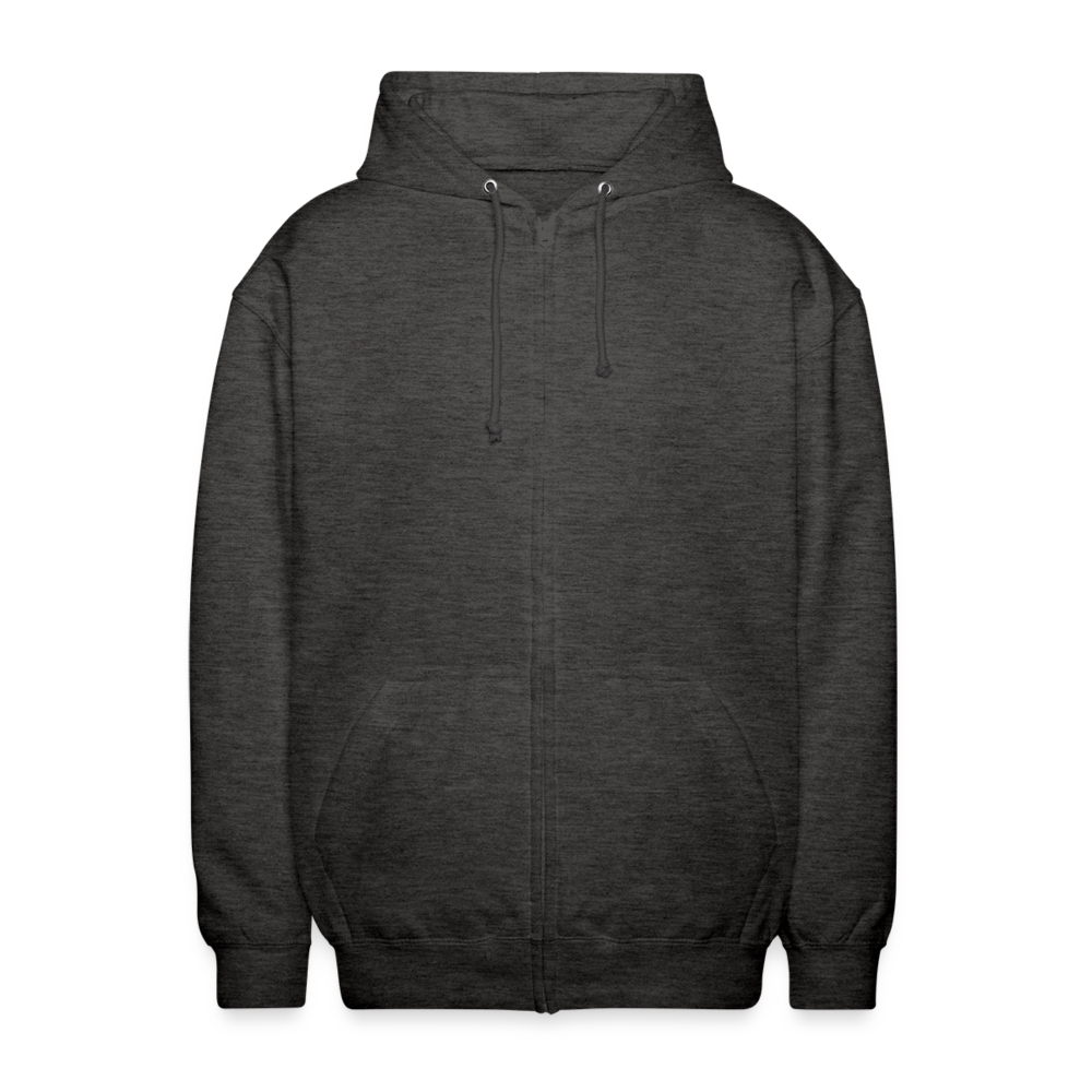 Unisex Zip-Hoodie Poecilotheria metallica - Anthrazit