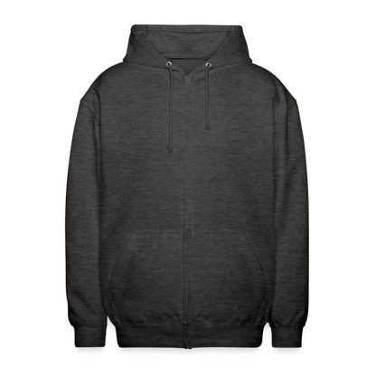 Unisex Zip-Hoodie Poecilotheria metallica - Anthrazit
