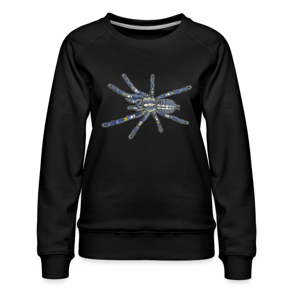 Frauen Pullover Poecilotheria metallica - Schwarz