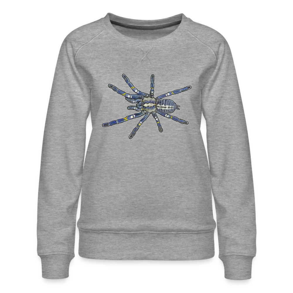 Frauen Pullover Poecilotheria metallica - Grau meliert