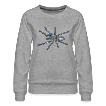 Frauen Pullover Poecilotheria metallica - Grau meliert