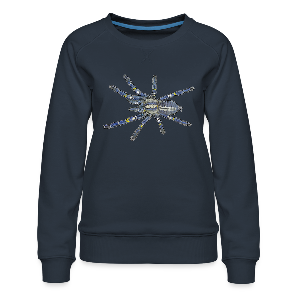 Frauen Pullover Poecilotheria metallica - Navy