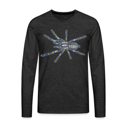 Männer Longsleeve Poecilotheria metallica - Anthrazit