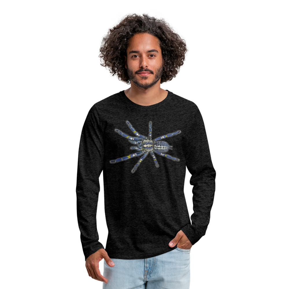 Männer Longsleeve Poecilotheria metallica - Anthrazit