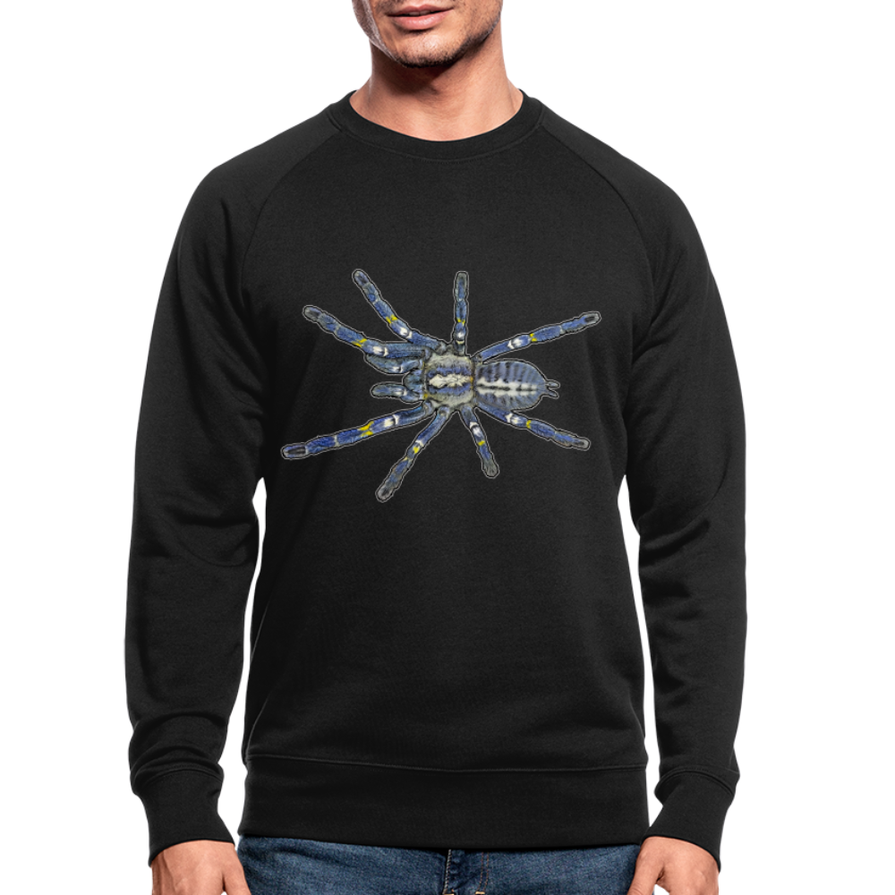 Männer Stanley & Stella Bio-Sweatshirt Poecilotheria metallica - Schwarz