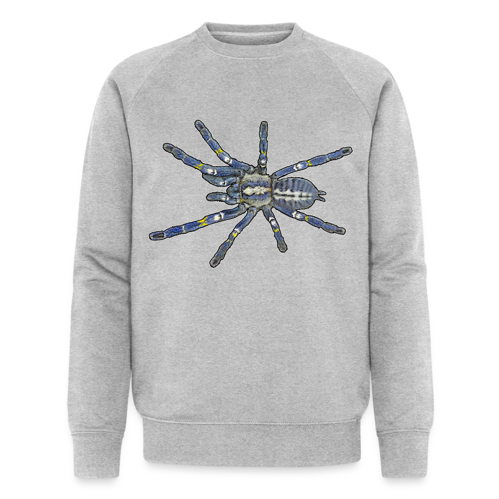 Männer Stanley & Stella Bio-Sweatshirt Poecilotheria metallica - Grau meliert