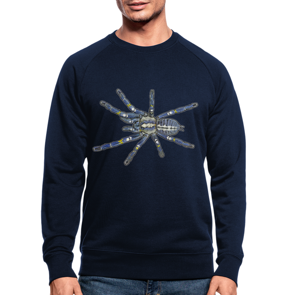Männer Stanley & Stella Bio-Sweatshirt Poecilotheria metallica - Navy