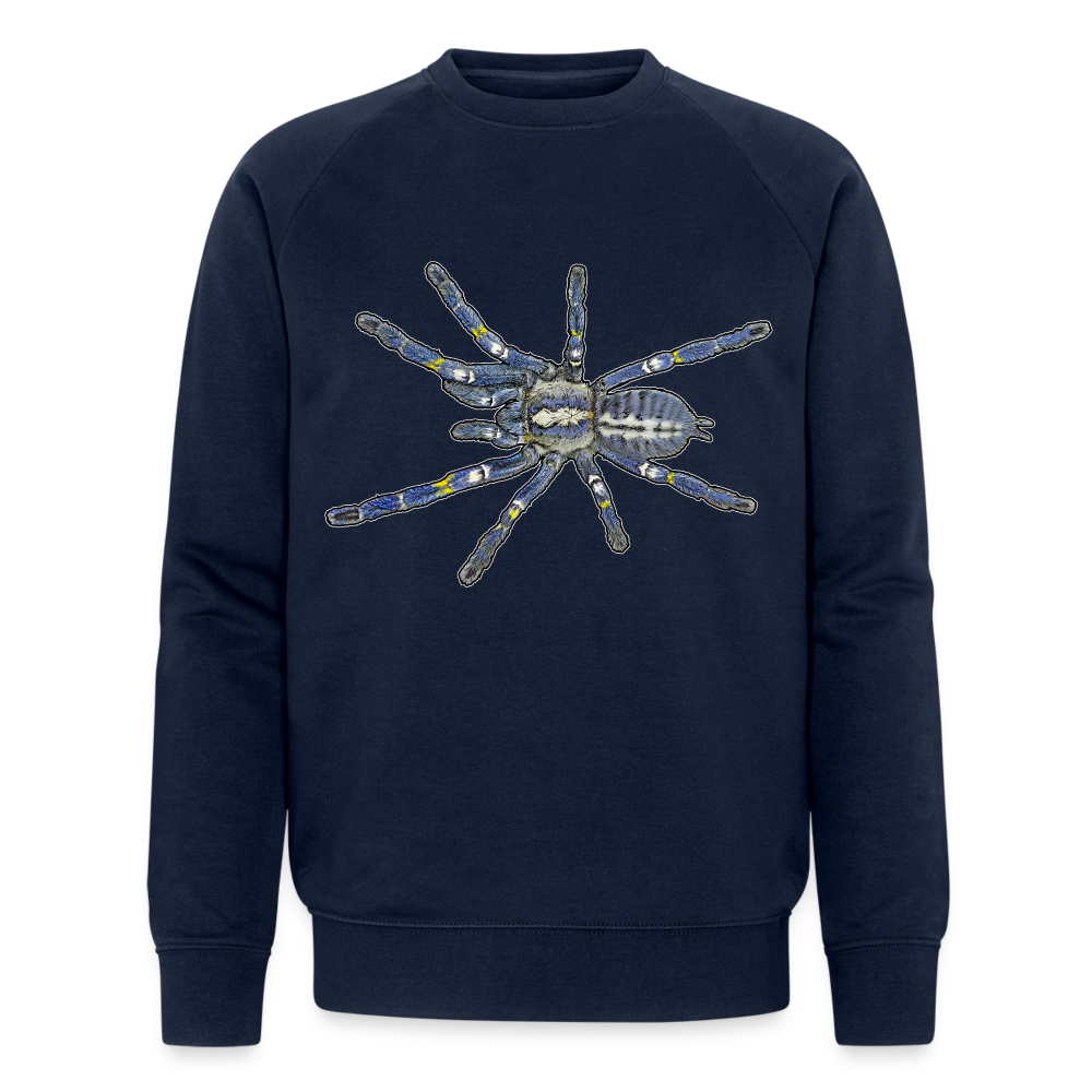 Männer Stanley & Stella Bio-Sweatshirt Poecilotheria metallica - Navy
