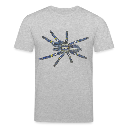 Männer Stanley & Stella Bio-T-Shirt Poecilotheria metallica - Grau meliert