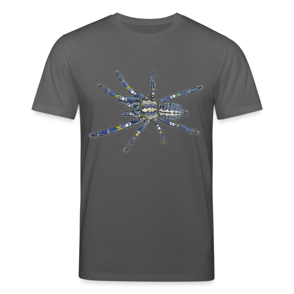 Männer Stanley & Stella Bio-T-Shirt Poecilotheria metallica - Anthrazit