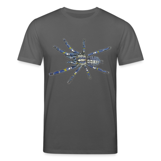 Männer Stanley & Stella Bio-T-Shirt Poecilotheria metallica - Anthrazit
