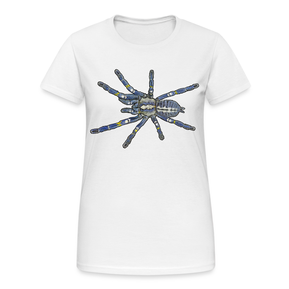 Frauen Gildan Heavy T-Shirt Poecilotheria metallica - weiß
