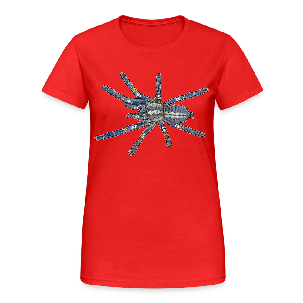 Frauen Gildan Heavy T-Shirt Poecilotheria metallica - Rot
