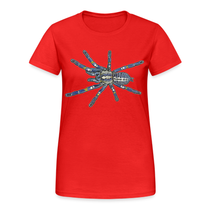 Frauen Gildan Heavy T-Shirt Poecilotheria metallica - Rot