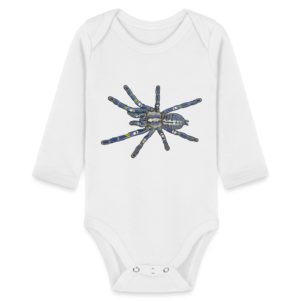 Baby Bio Body lang Poecilotheria metallica - weiß