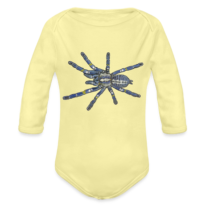 Baby Bio Body lang Poecilotheria metallica - Hellgelb