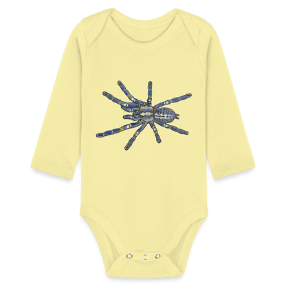 Baby Bio Body lang Poecilotheria metallica - Hellgelb