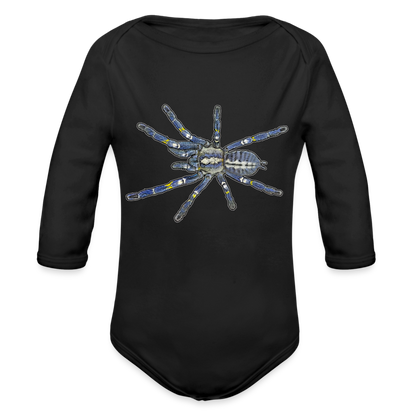 Baby Bio Body lang Poecilotheria metallica - Schwarz