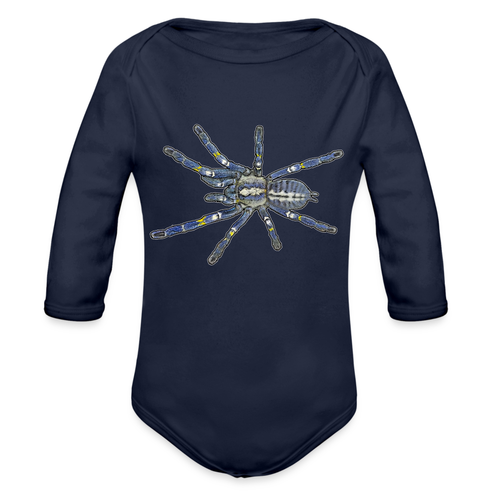Baby Bio Body lang Poecilotheria metallica - Dunkelnavy