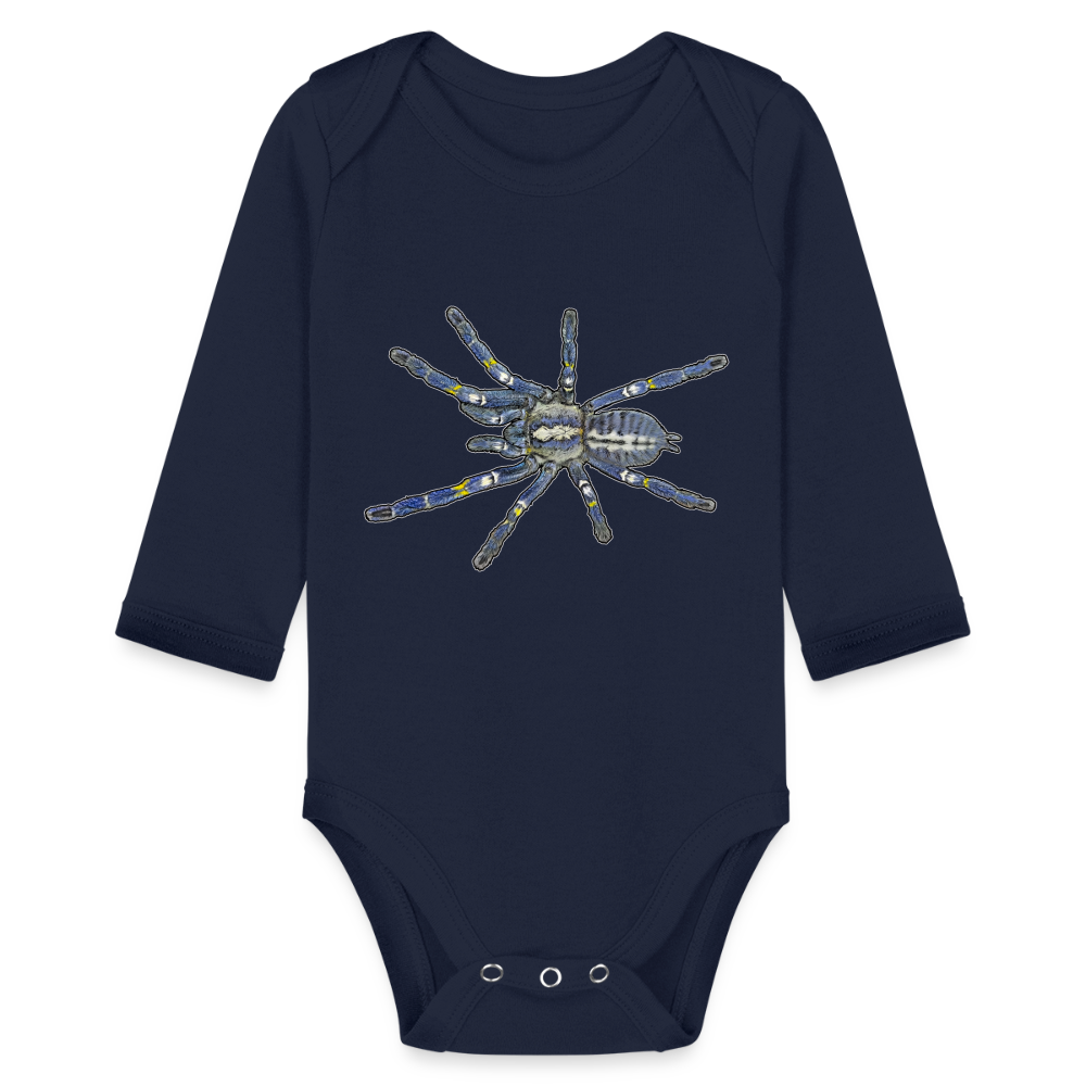 Baby Bio Body lang Poecilotheria metallica - Dunkelnavy