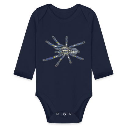 Baby Bio Body lang Poecilotheria metallica - Dunkelnavy