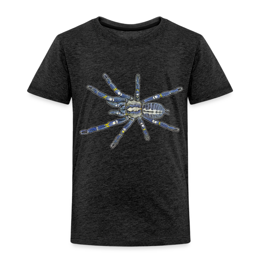 Kinder Basic T-Shirt Poecilotheria metallica - Anthrazit