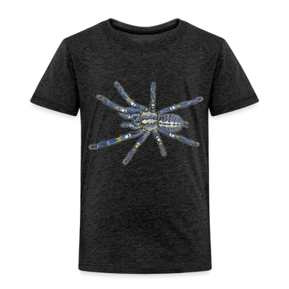 Kinder Basic T-Shirt Poecilotheria metallica - Anthrazit