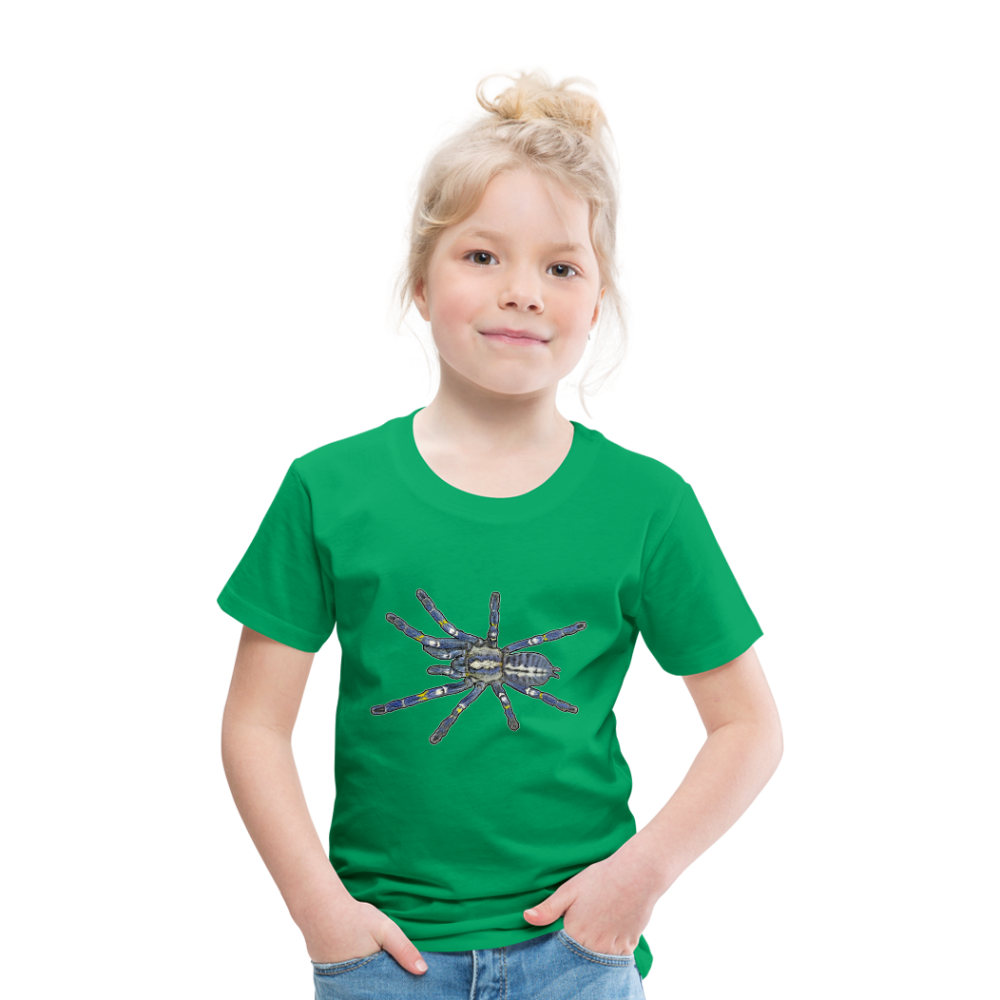 Kinder Basic T-Shirt Poecilotheria metallica - Kelly Green