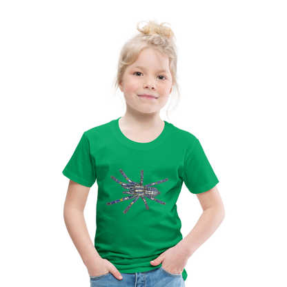 Kinder Basic T-Shirt Poecilotheria metallica - Kelly Green