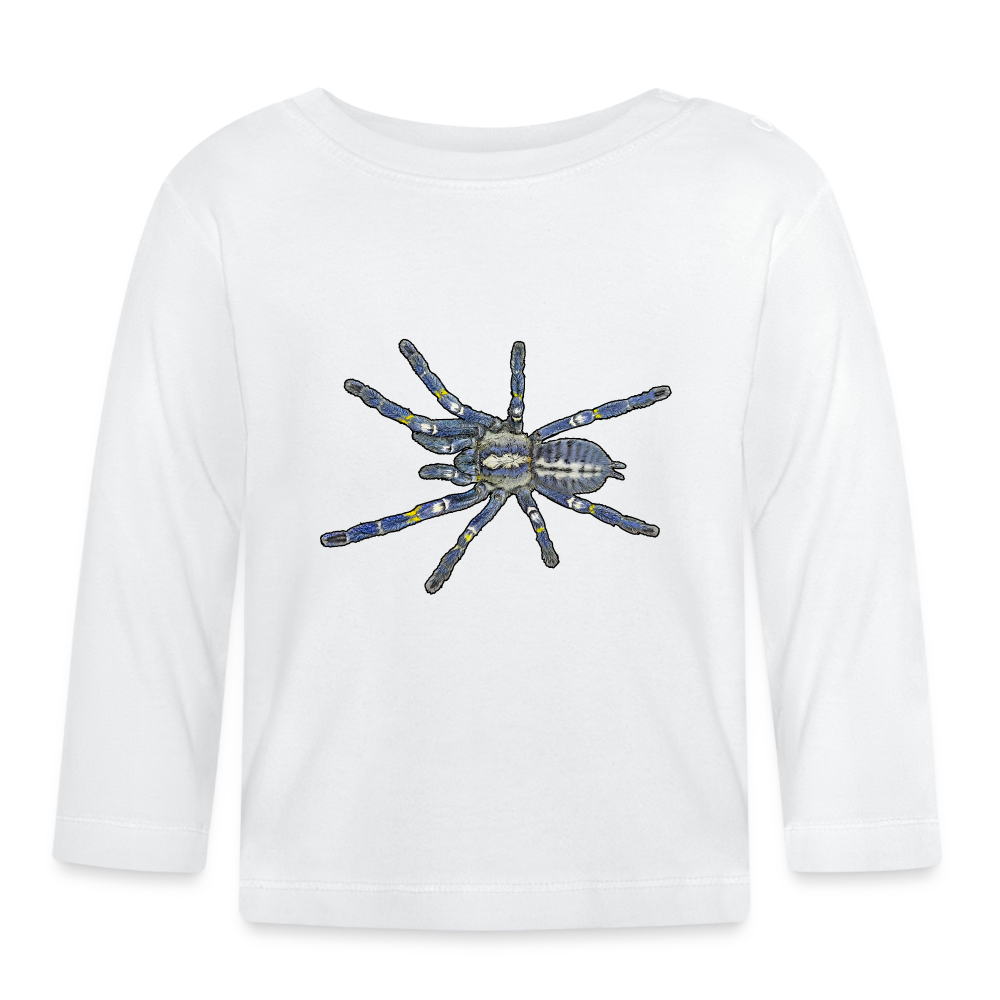 Baby Longsleeve Poecilotheria metallica - weiß