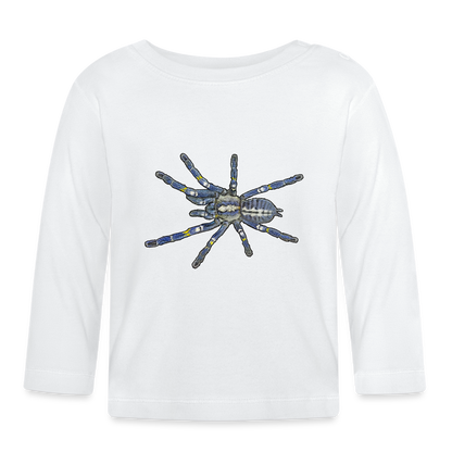 Baby Longsleeve Poecilotheria metallica - weiß
