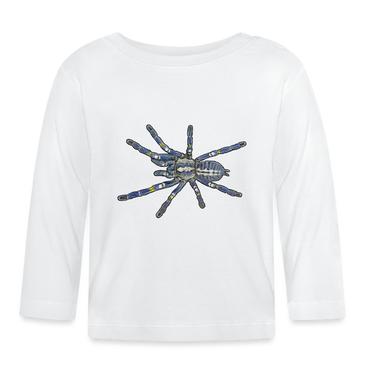 Baby Longsleeve Poecilotheria metallica - weiß