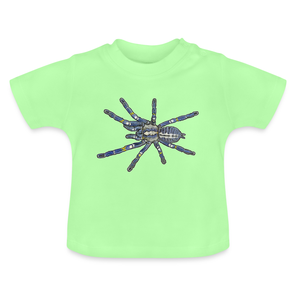 Baby T-Shirt Poecilotheria metallica - Mintgrün
