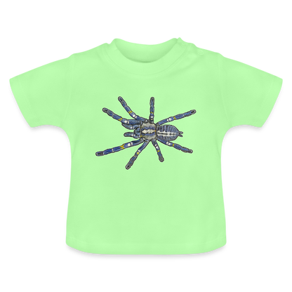 Baby T-Shirt Poecilotheria metallica - Mintgrün