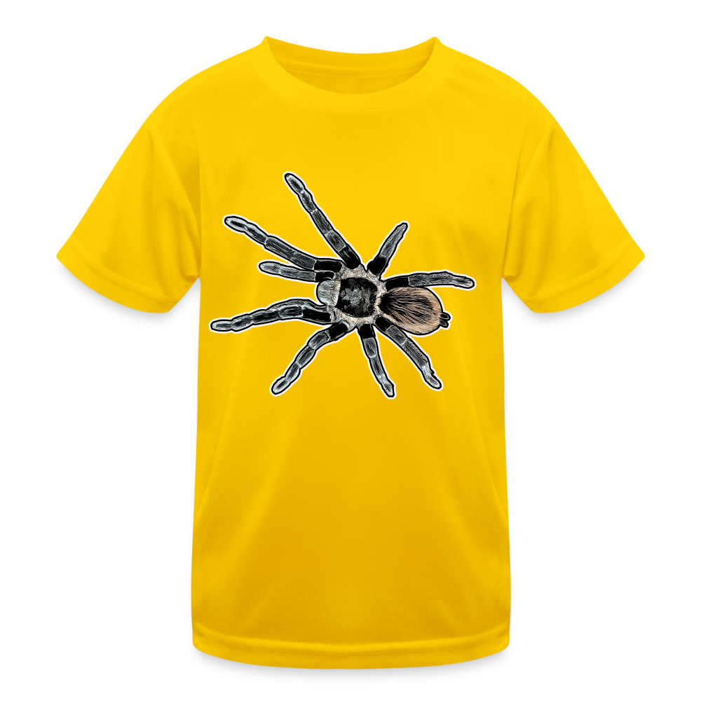 Kinder Funktions-T-Shirt Tliltocatl vagans - Eigelb