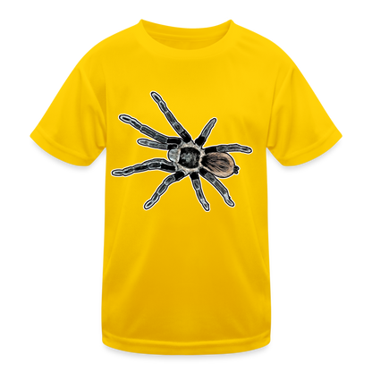 Kinder Funktions-T-Shirt Tliltocatl vagans - Eigelb