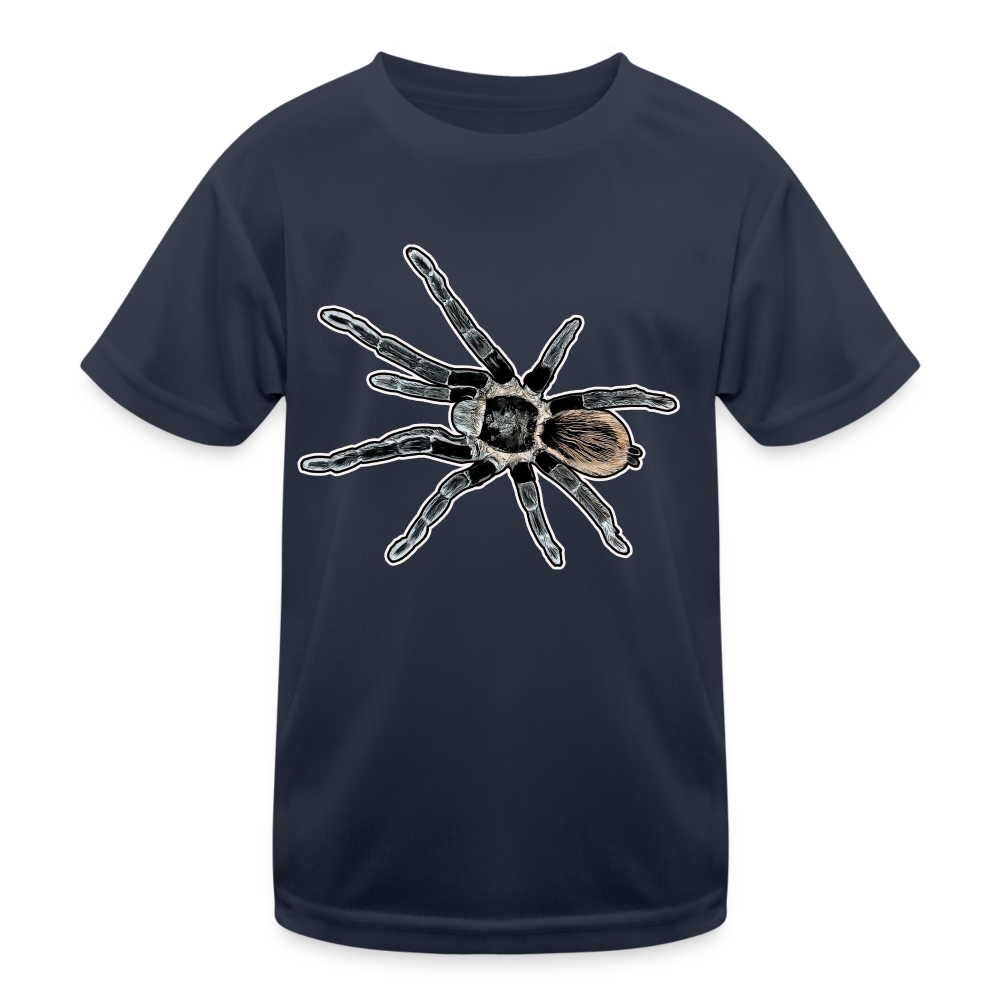 Kinder Funktions-T-Shirt Tliltocatl vagans - Navy