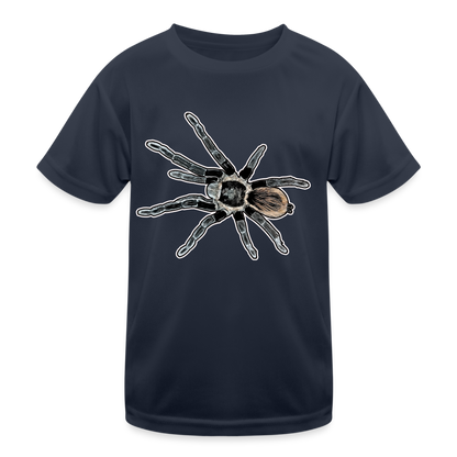 Kinder Funktions-T-Shirt Tliltocatl vagans - Navy