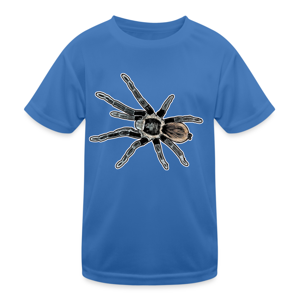 Kinder Funktions-T-Shirt Tliltocatl vagans - Königsblau
