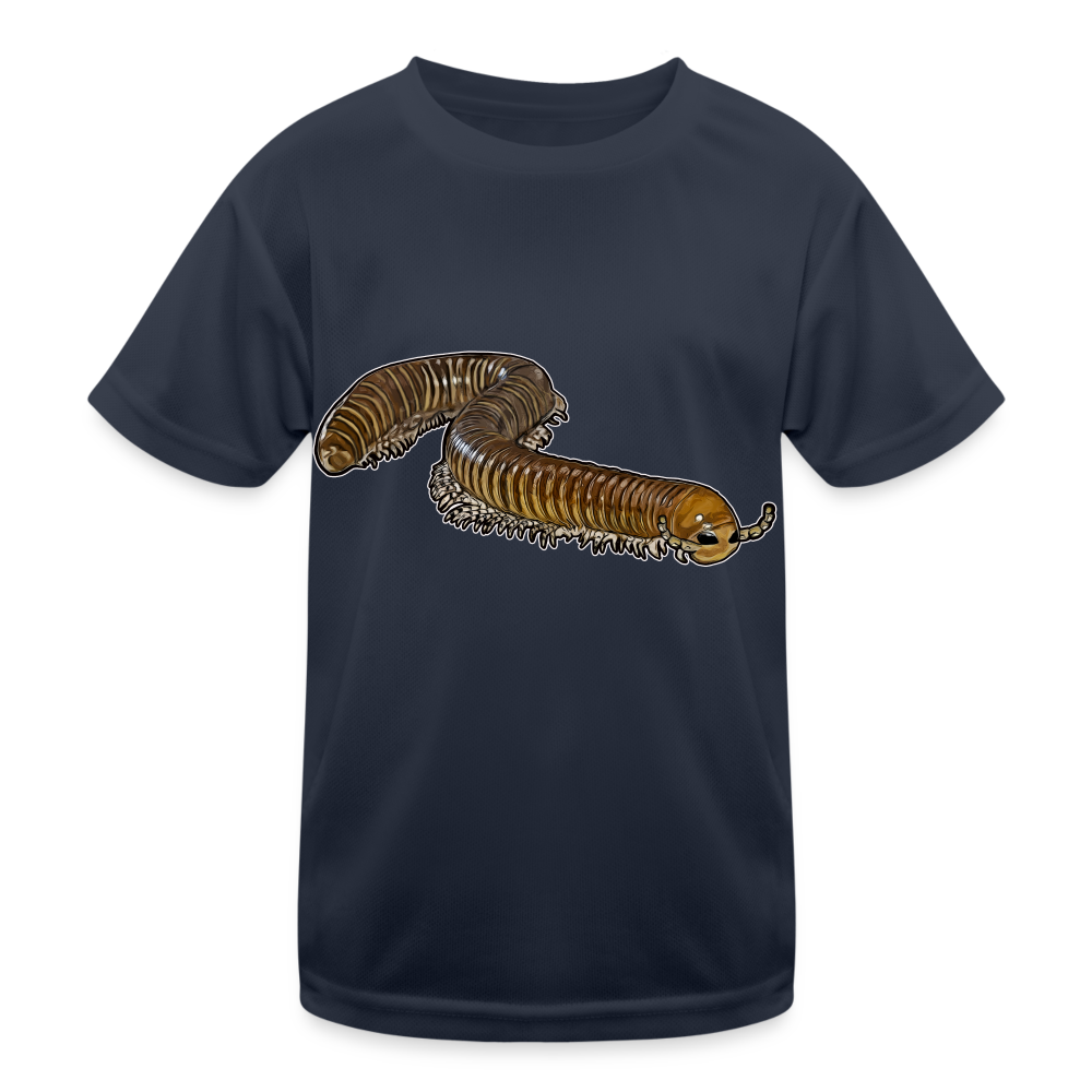 Kinder Funktions-T-Shirt Telodeinopus aoutii - Navy
