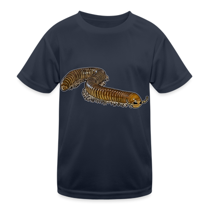 Kinder Funktions-T-Shirt Telodeinopus aoutii - Navy