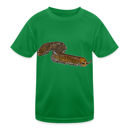 Kinder Funktions-T-Shirt Telodeinopus aoutii - Kelly Green