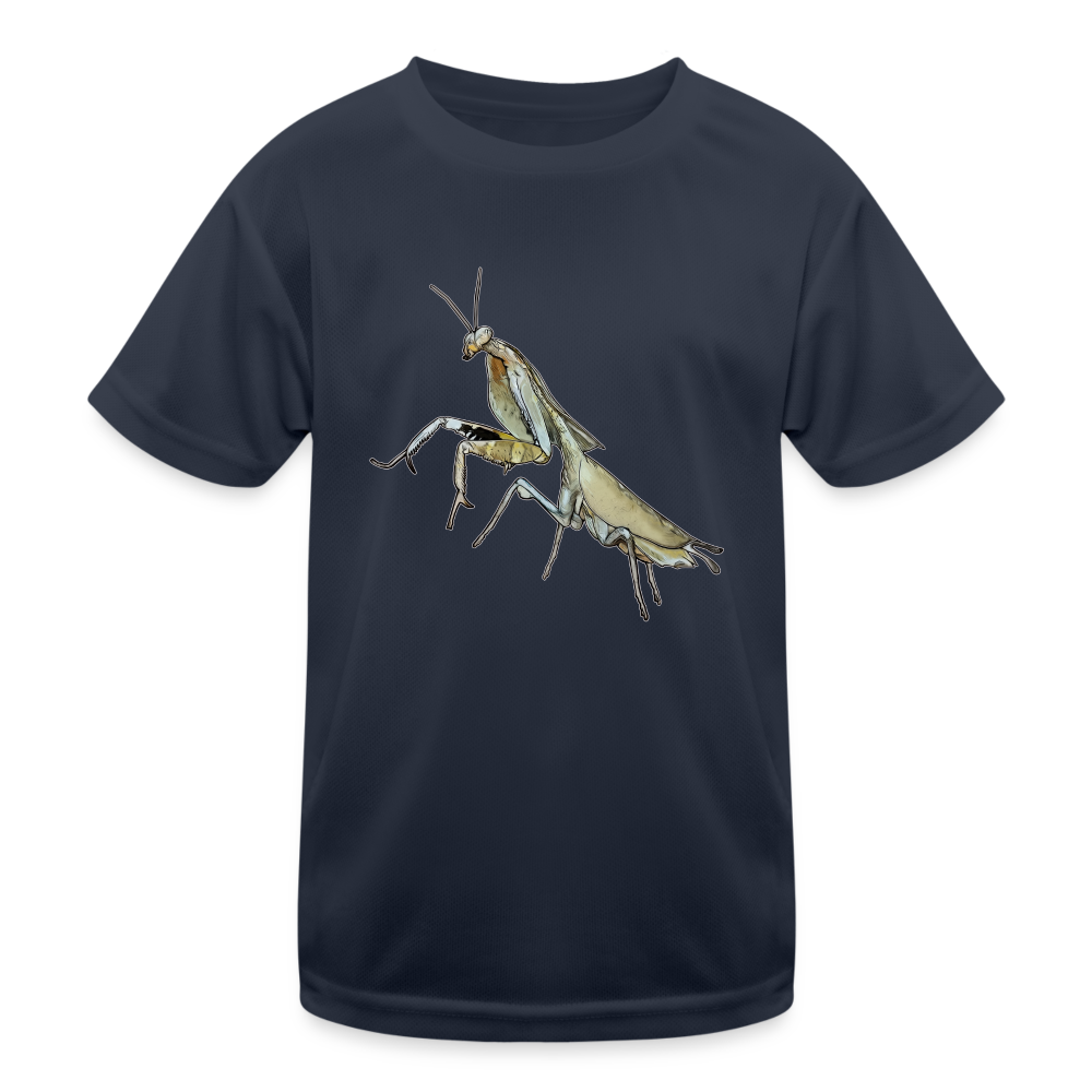 Kinder Funktions-T-Shirt Deroplatys truncata female - Navy