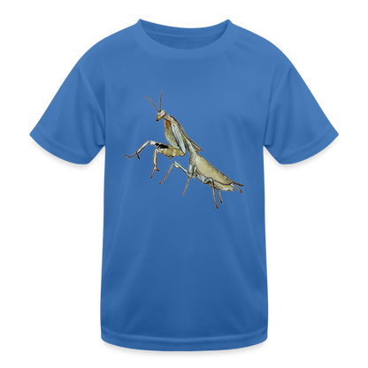 Kinder Funktions-T-Shirt Deroplatys truncata female - Königsblau