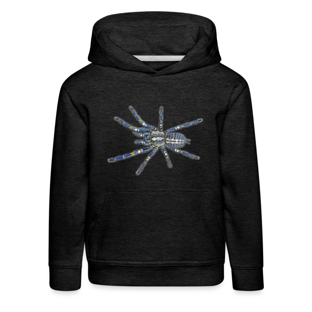 Kinder Hoodie Poecilotheria metallica - Anthrazit
